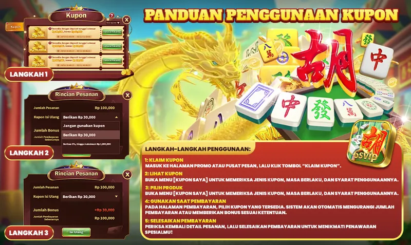 Panduan langkah demi langkah untuk mengklaim dan menggunakan kupon bonus deposit pada platform. - 6svip