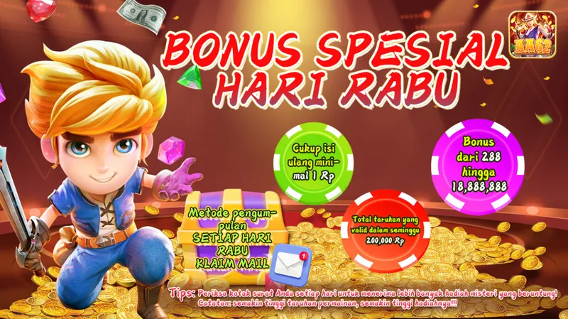 Bonus mingguan khusus hari Rabu untuk pemain yang melakukan isi ulang dan mencapai target taruhan valid. - aa62