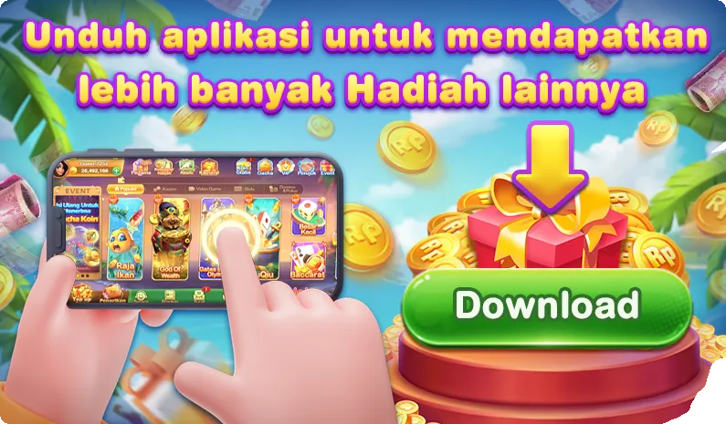 Unduh aplikasi untuk mendapatkan lebih banyak Hadiah lainnya. Download. Event: Isi Ulang Untuk Menerima Gacha Koin. Games: Raja Ikan, God of Wealth, Gates of Olympus, QiuQiu, Baccarat.