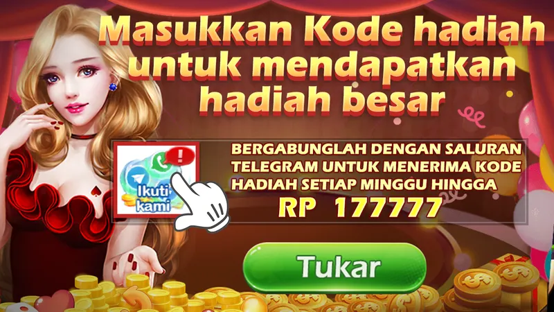 Masukkan Kode hadiah untuk mendapatkan hadiah besar. BERGABUNGLAH DENGAN SALURAN TELEGRAM UNTUK MENERIMA KODE HADIAH SETIAP MINGGU HINGGA RP 177777. Tukar.