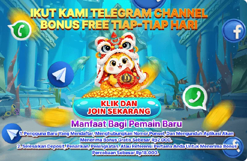 IKUT KAMI TELEGRAM CHANNEL BONUS FREE TIAP-TIAP HARI. KLIK DAN JOIN SEKARANG. Manfaat Bagi Pemain Baru: 1. Pengguna Baru Yang Mendaftar, Menghubungkan Nomor Ponsel, Dan Mengunduh Aplikasi Akan Menerima Bonus Gratis Sebesar Rp2.000. 2. Selesaikan Deposit, Penarikan, Peningkatan, Atau Referensi Pertama Anda Untuk Menerima Bonus Percobaan Sebesar Rp18.000.