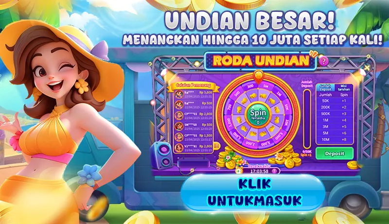 UNDIAN BESAR! MENANGKAN HINGGA 10 JUTA SETIAP KALI! RODA UNDIAN. Jumlah Deposit: 50K (+1 Spin), 200K (+2 Spin), 500K (+3 Spin), 1M (+4 Spin), 3M (+5 Spin), 5M (+6 Spin), 10M (+8 Spin). KLIK UNTUK MASUK.