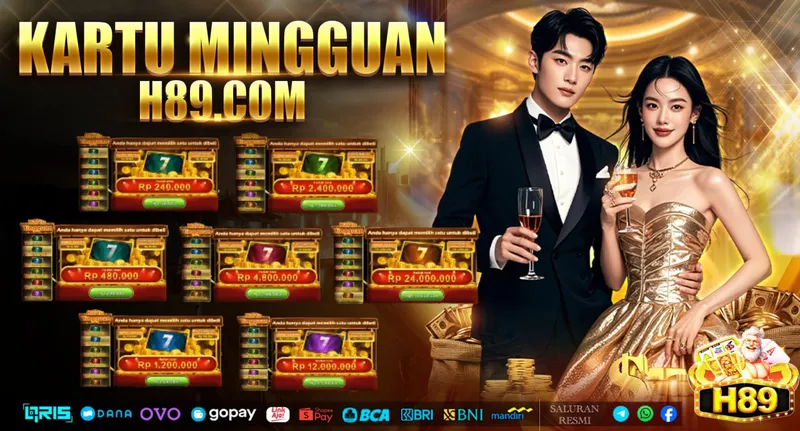 KARTU MINGGUAN H89.COM. Anda hanya dapat memilih satu untuk dibeli. Pilihan paket: Rp 240.000, Rp 480.000, Rp 1.200.000, Rp 2.400.000, Rp 4.800.000, Rp 12.000.000, Rp 24.000.000. Durasi 7 hari.