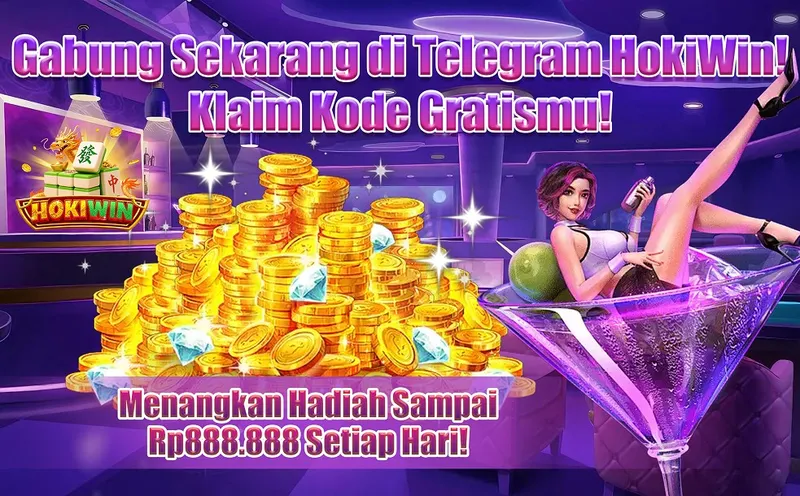 Gabung Sekarang di Telegram HokiWin! Klaim Kode Gratismu! Menangkan Hadiah Sampai Rp888.888 Setiap Hari!