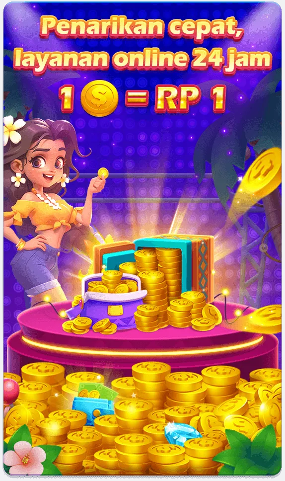 Layanan penarikan dana cepat dengan dukungan pelanggan 24 jam dan nilai tukar koin 1:1 dengan Rupiah. - lobbyslot