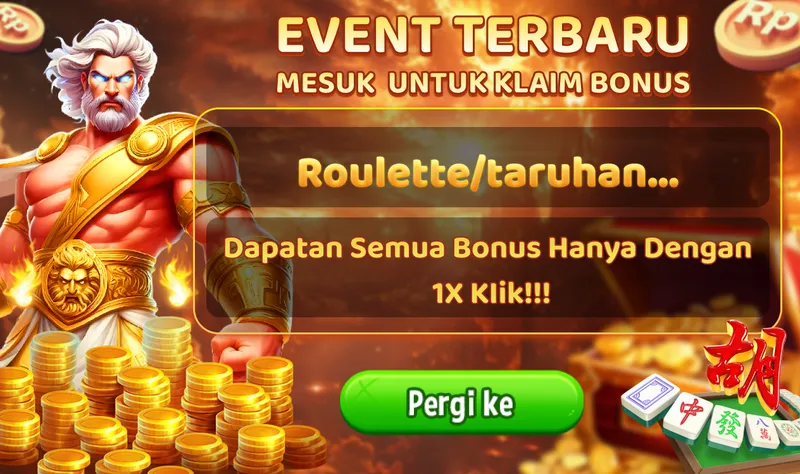 EVENT TERBARU. MASUK UNTUK KLAIM BONUS. Roulette/taruhan... Dapatkan Semua Bonus Hanya Dengan 1X Klik!!! Pergi ke