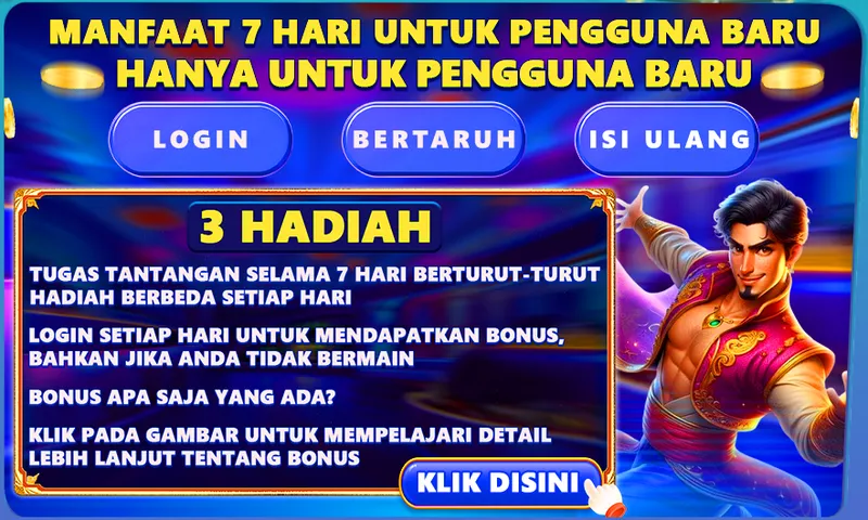 Hadiah tantangan selama 7 hari berturut-turut khusus untuk pengguna baru dengan login setiap hari. - mt966