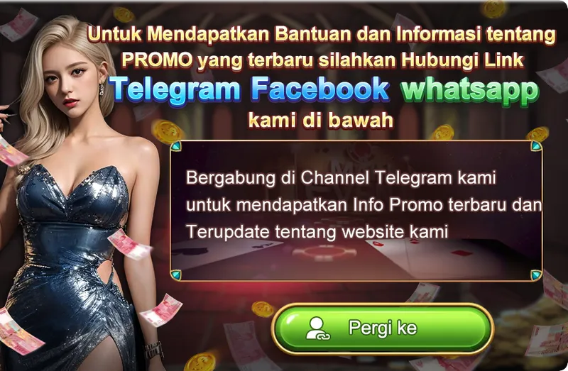 Untuk Mendapatkan Bantuan dan Informasi tentang PROMO yang terbaru silahkan Hubungi Link Telegram Facebook whatsapp kami di bawah. Bergabung di Channel Telegram kami untuk mendapatkan Info Promo terbaru dan Terupdate tentang website kami. Pergi ke