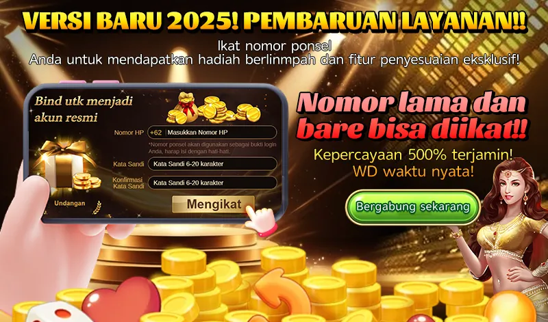 Ikat nomor ponsel Anda untuk menjadi akun resmi dan dapatkan hadiah berlimpah serta fitur penyesuaian eksklusif. - okwin