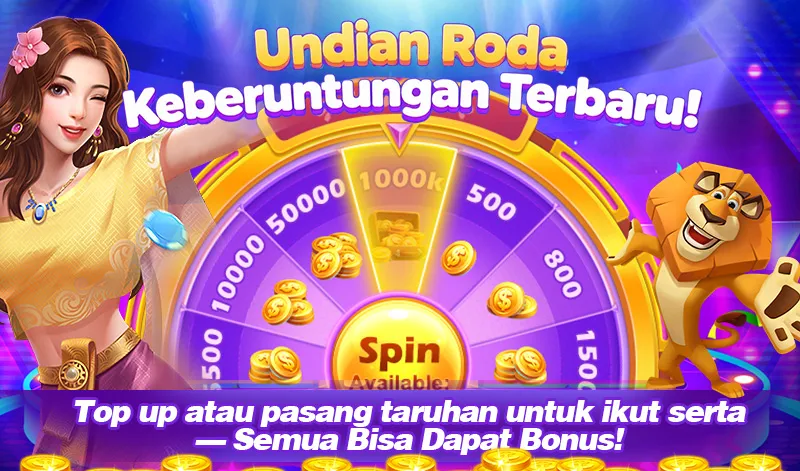 Undian Roda Keberuntungan Terbaru! Top up atau pasang taruhan untuk ikut serta — Semua Bisa Dapat Bonus! Spin Available: 500, 800, 1500, 1000k, 50000, 10000, 5500.