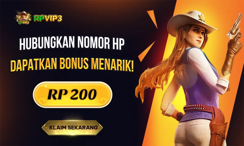 Hubungkan nomor handphone Anda untuk mendapatkan bonus menarik sebesar RP 200. - rpvip3