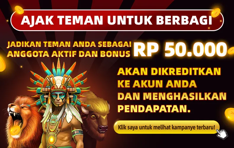 AJAK TEMAN UNTUK BERBAGI. JADIKAN TEMAN ANDA SEBAGAI ANGGOTA AKTIF DAN BONUS RP 50.000 AKAN DIKREDITKAN KE AKUN ANDA DAN MENGHASILKAN PENDAPATAN. Klik saya untuk melihat kampanye terbaru!