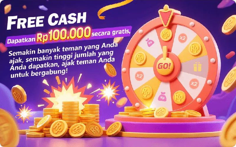 FREE CASH. Dapatkan Rp100.000 secara gratis. Semakin banyak teman yang Anda ajak, semakin tinggi jumlah yang Anda dapatkan, ajak teman untuk bergabung!