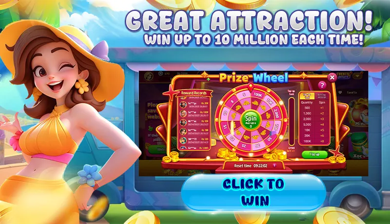 Participate in the Prize Wheel event by completing top-up tasks to earn spins and win prizes up to 10 million. - salamspin