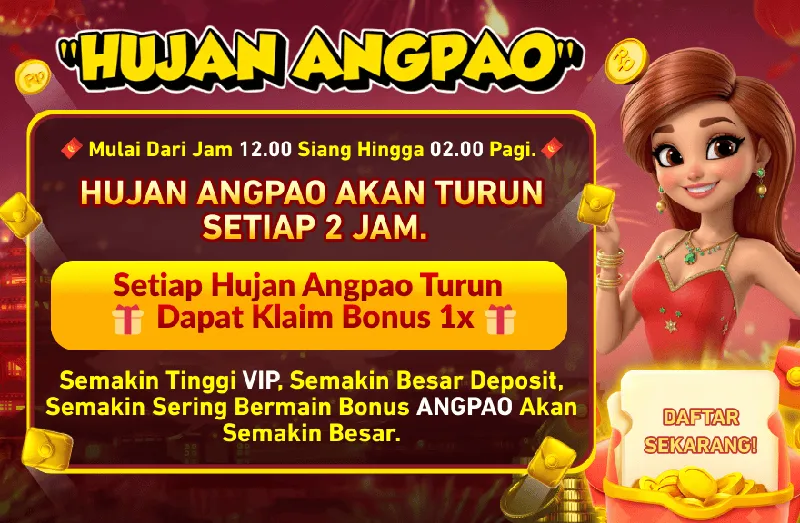 Kegiatan bagi-bagi angpao setiap 2 jam sekali mulai dari jam 12.00 siang hingga 02.00 pagi. - sp212