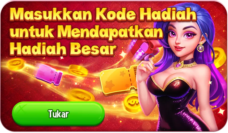 Pengguna dapat menukarkan kode hadiah untuk mendapatkan berbagai macam hadiah besar di dalam aplikasi. - w67